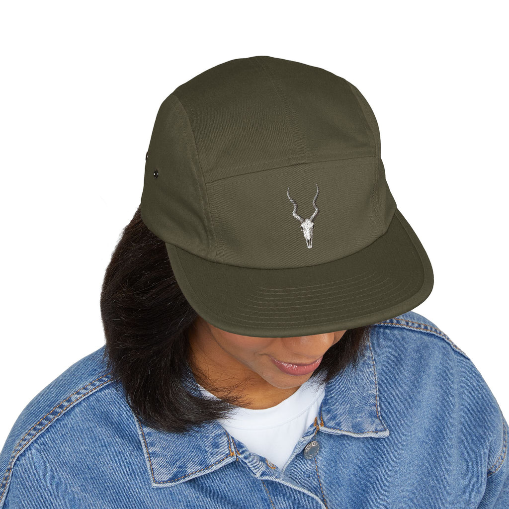 Blackbuck Trophy Embroidered 5-Panel Cap