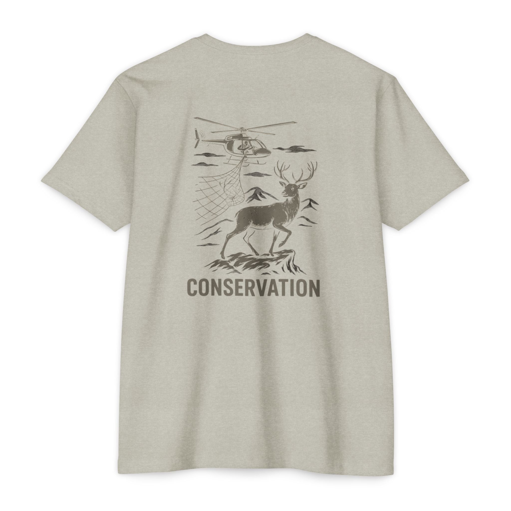 Helicopter Deer Rescue T-Shirt