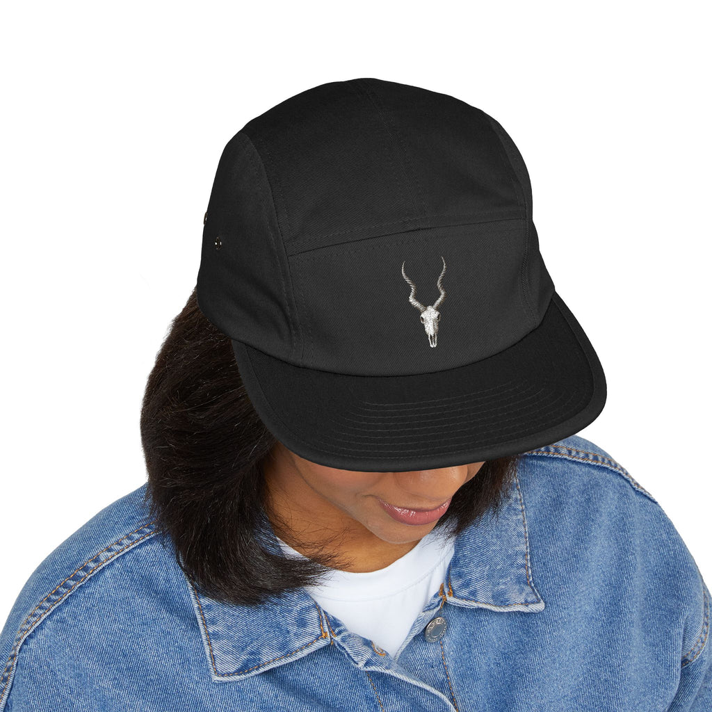 Blackbuck Trophy Embroidered 5-Panel Cap
