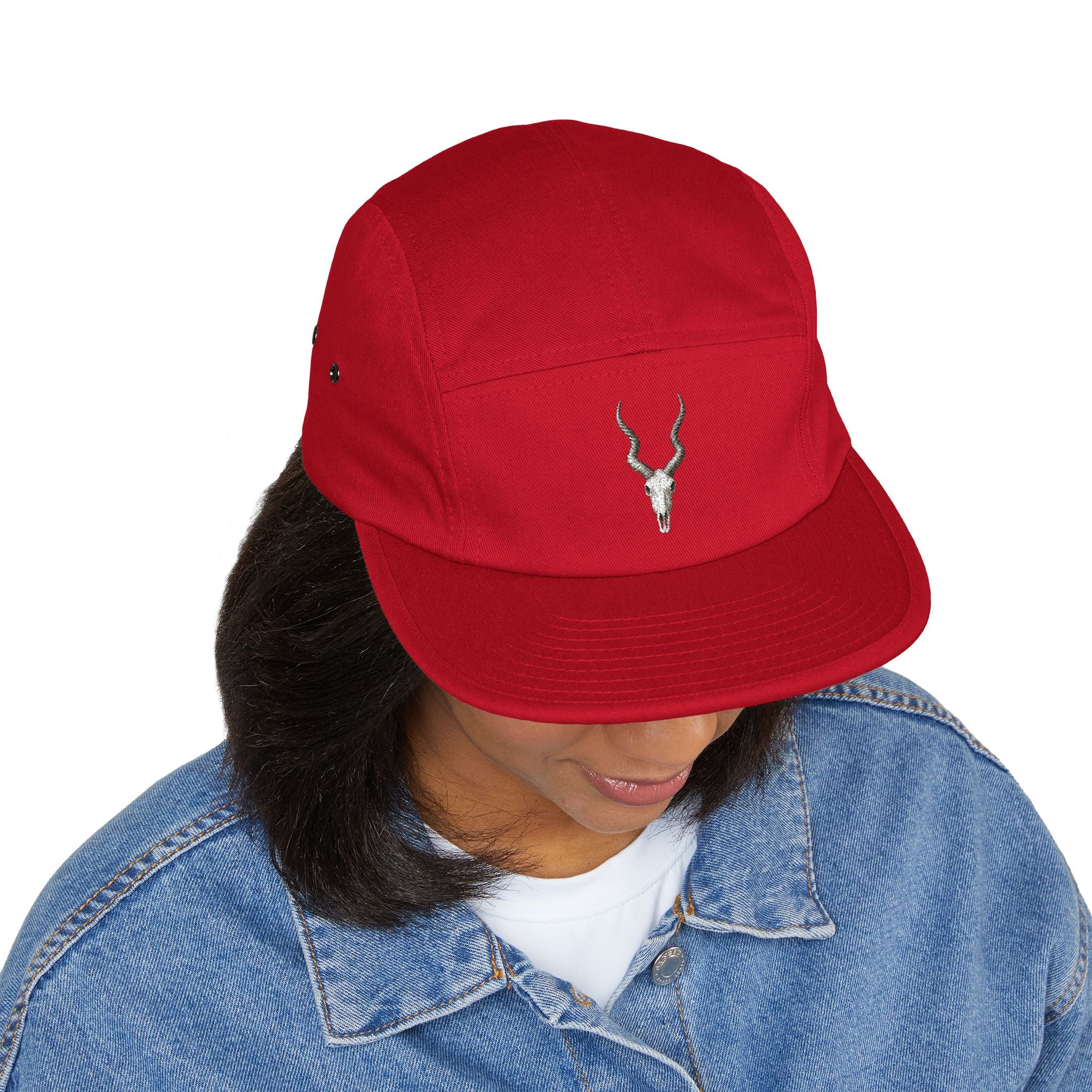 Blackbuck Trophy Embroidered 5-Panel Cap