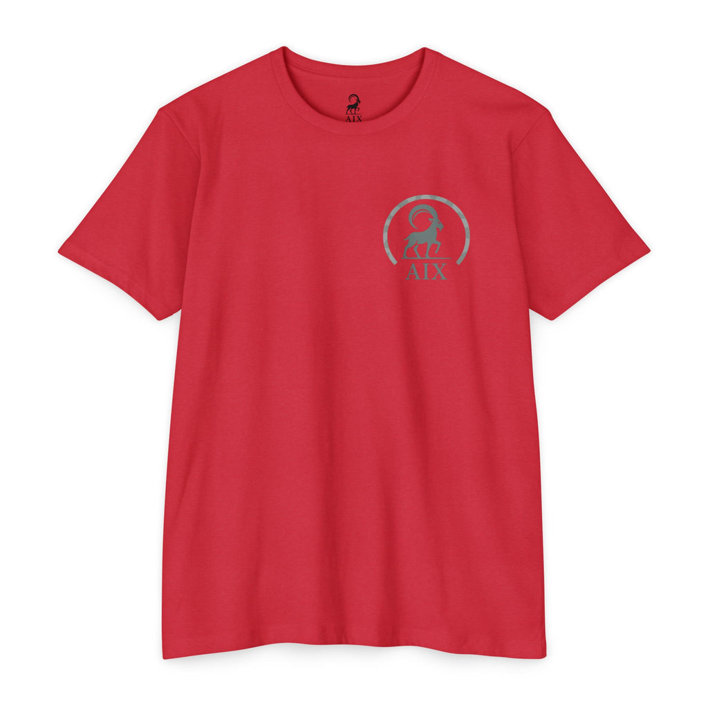 Deer Sunset Graphic T-Shirt — Texas Buck Hunting Scene (AIX)