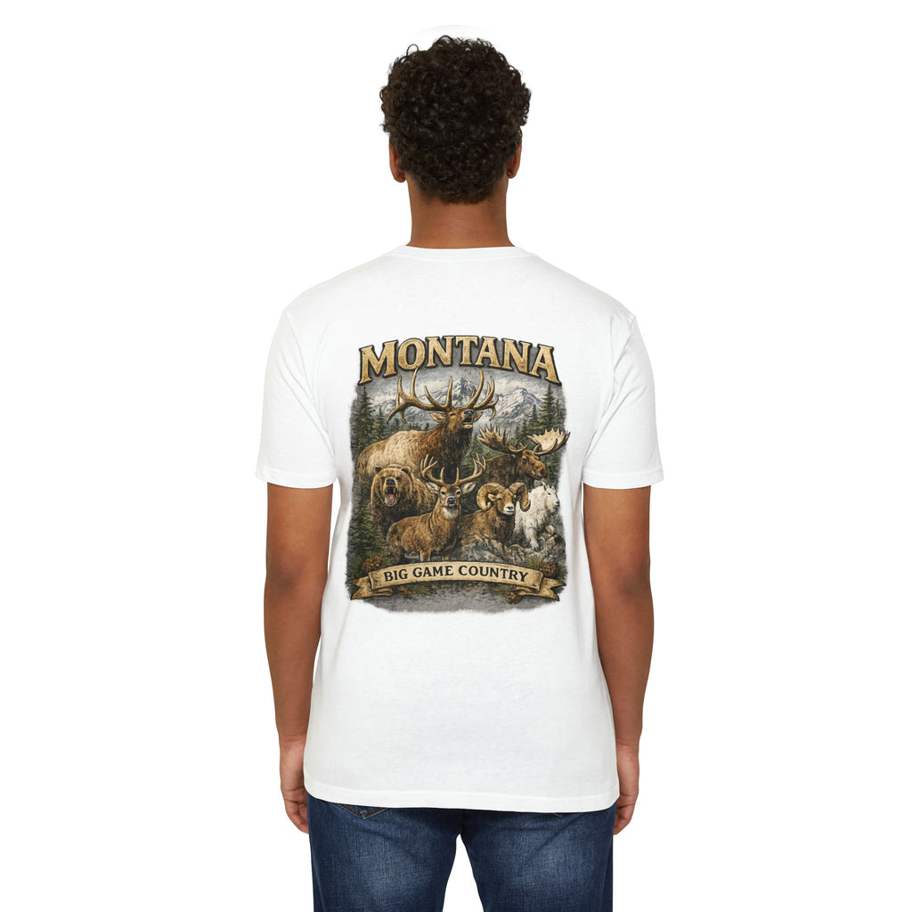 Montana Big Game Country T-Shirt — Wildlife Hunting Graphic Tee