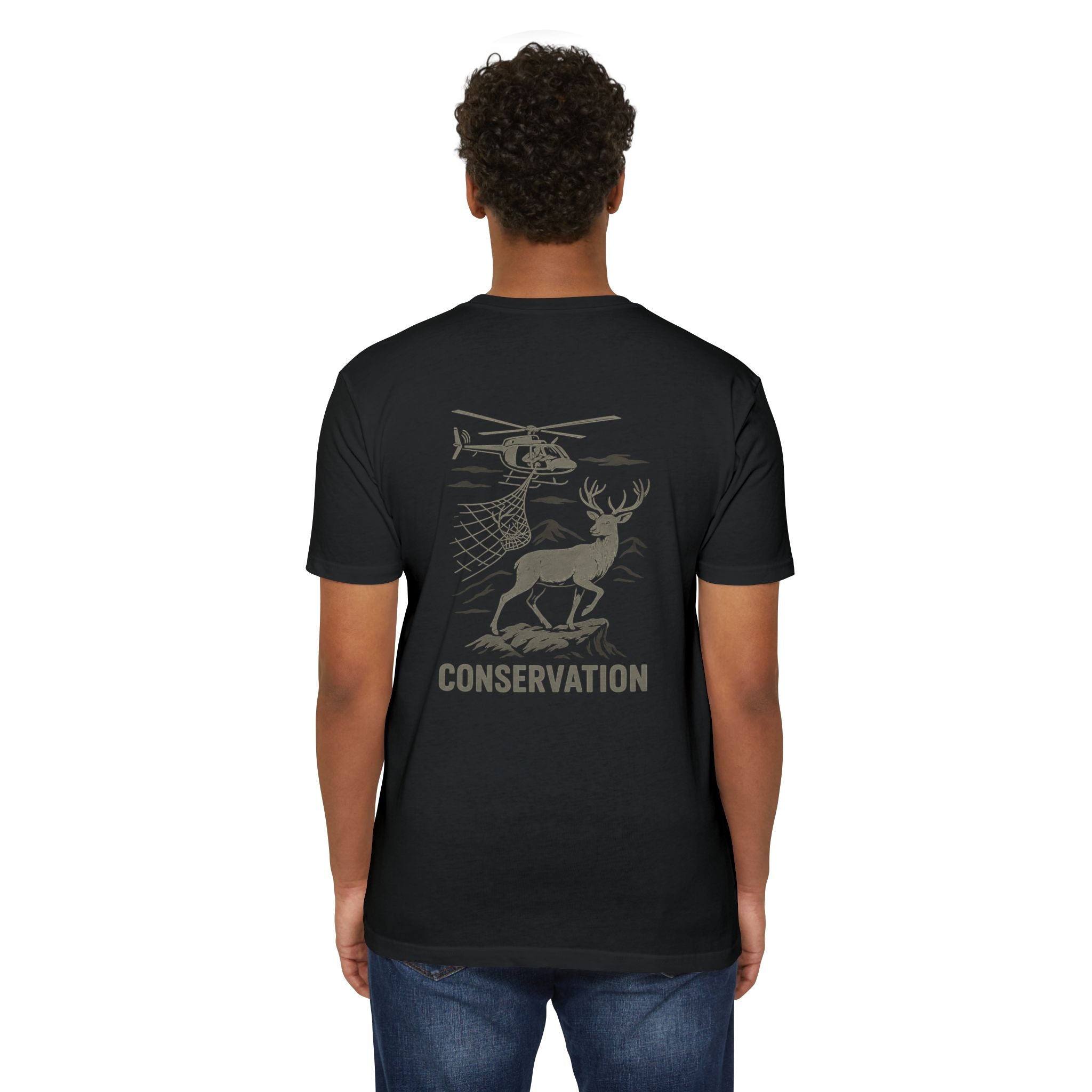 Helicopter Deer Rescue T-Shirt
