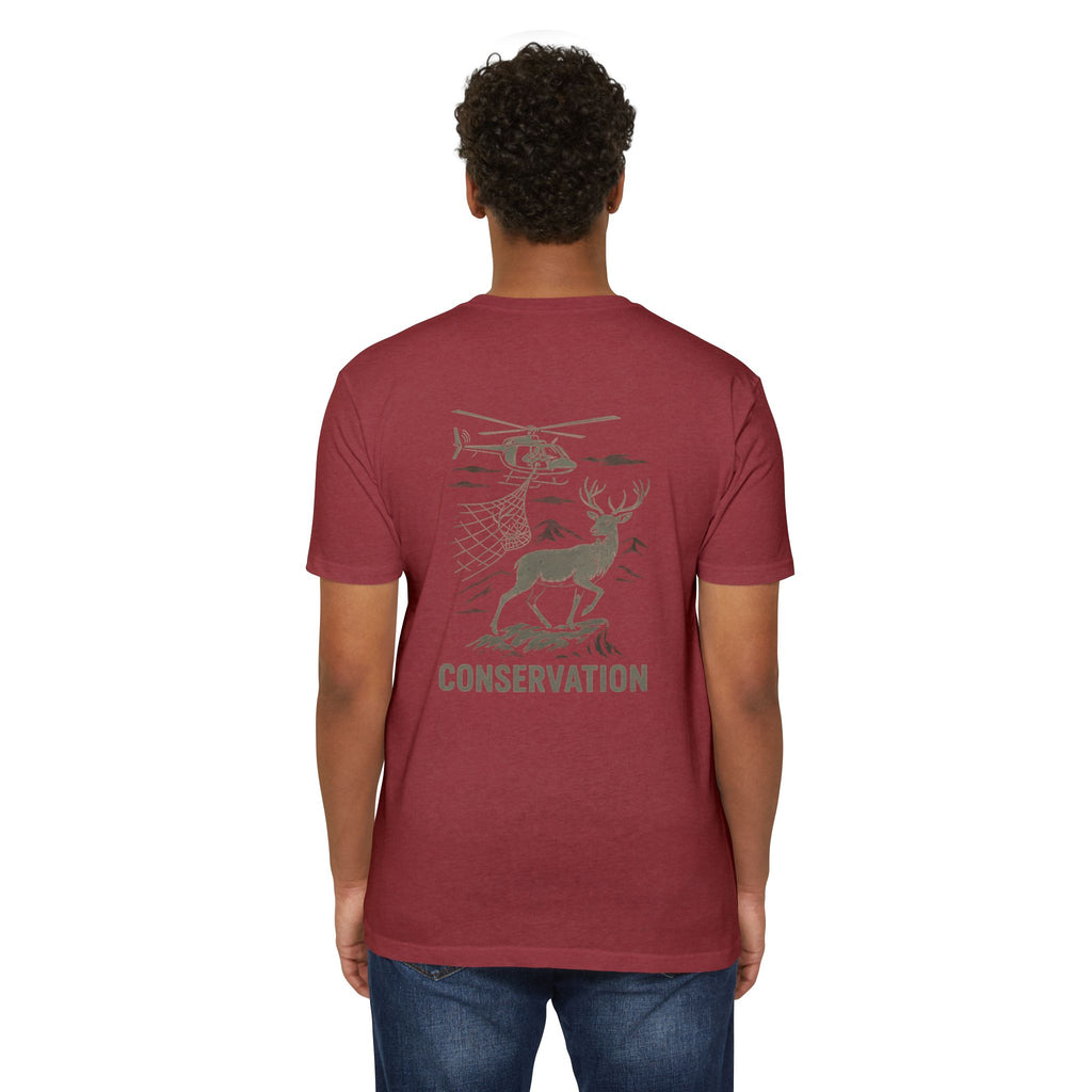 Helicopter Deer Rescue T-Shirt