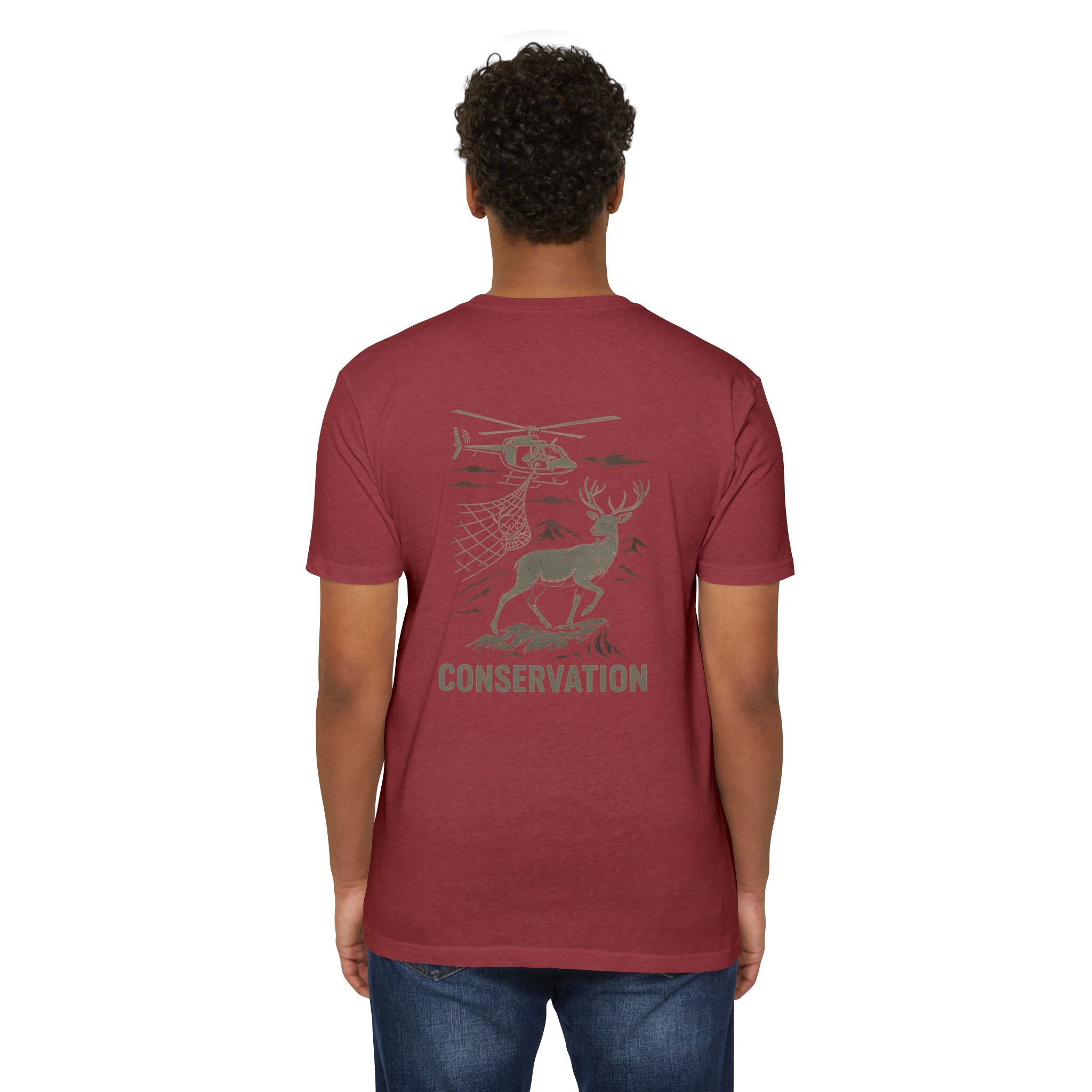 Helicopter Deer Rescue T-Shirt