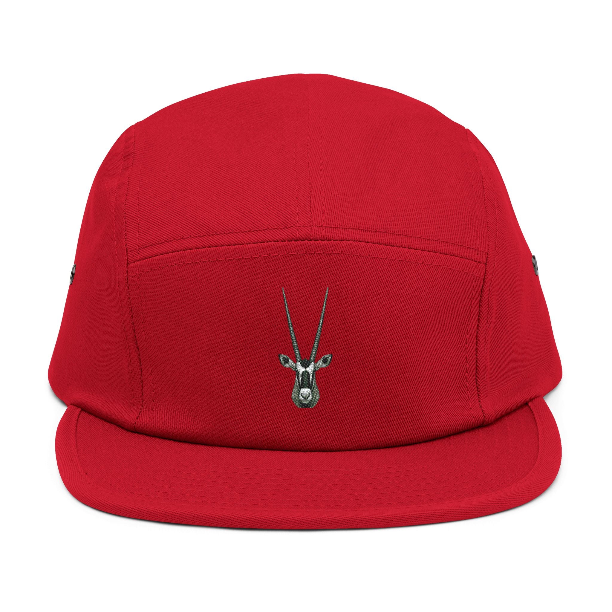 Gemsbok Oryx Embroidered 5-Panel Cap