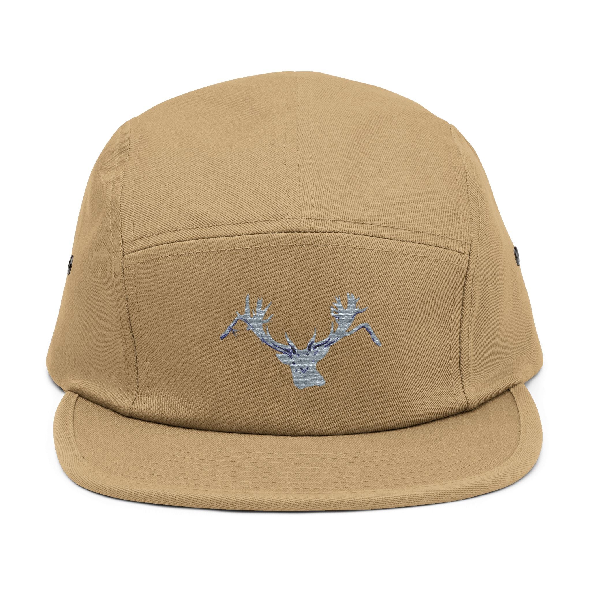 New Zealand Red Stag Embroidered 5-Panel Cap