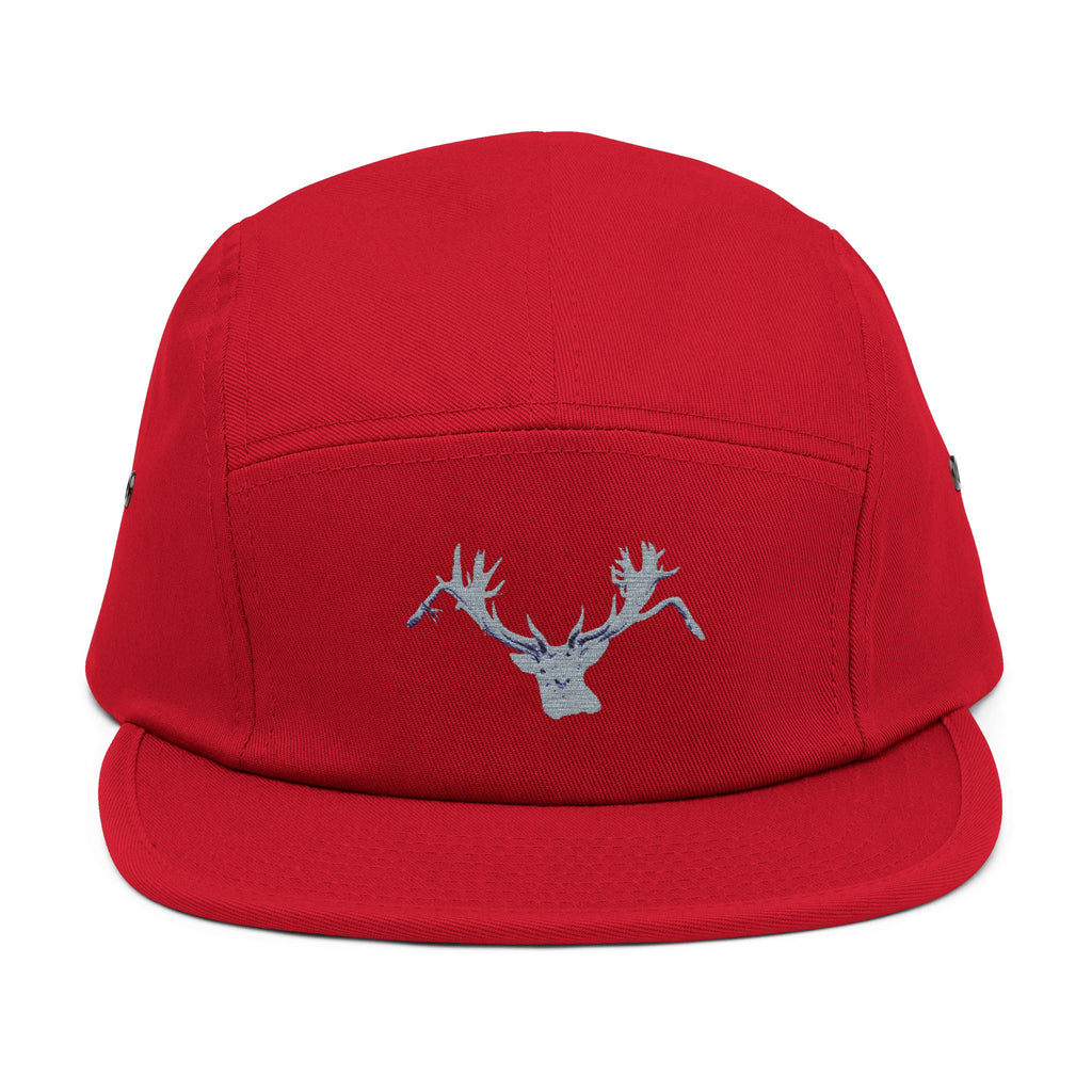 New Zealand Red Stag Embroidered 5-Panel Cap