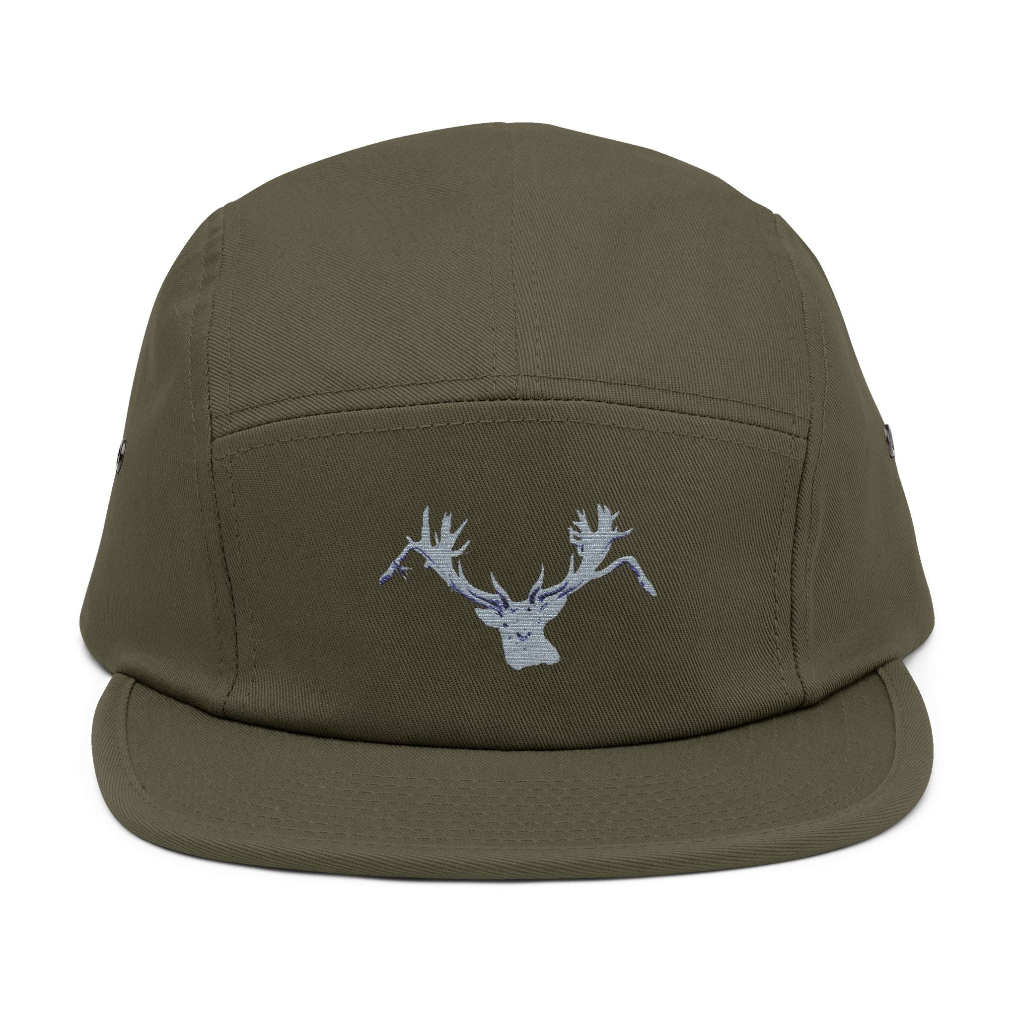 New Zealand Red Stag Embroidered 5-Panel Cap