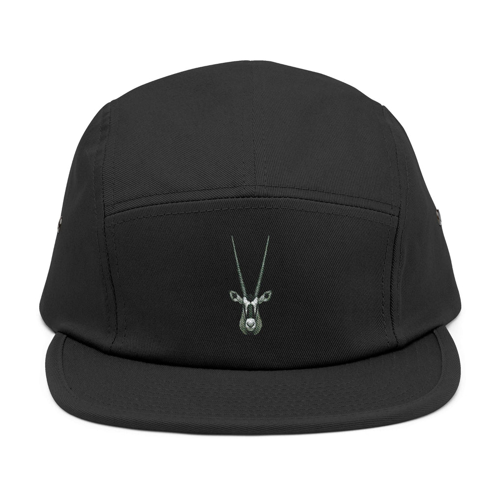 Gemsbok Oryx Embroidered 5-Panel Cap