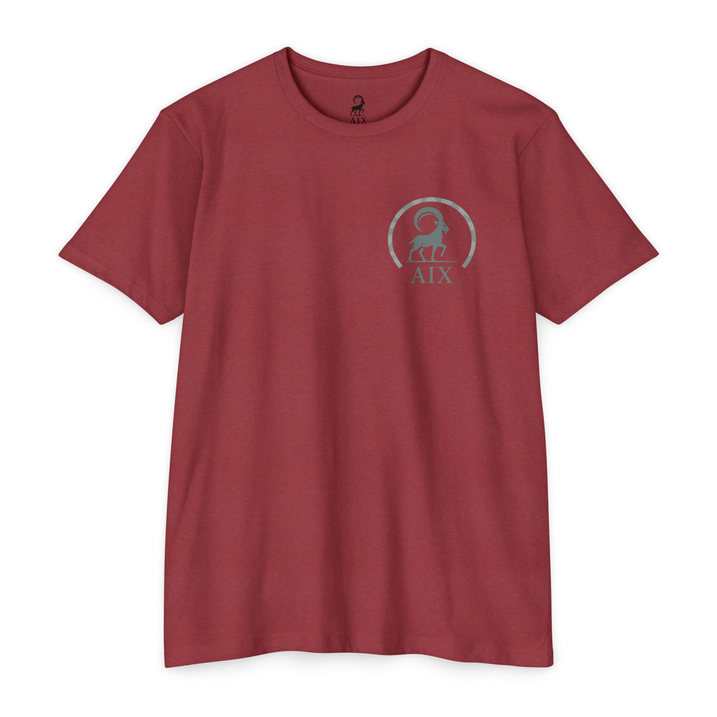 Deer Sunset Graphic T-Shirt — Texas Buck Hunting Scene (AIX)