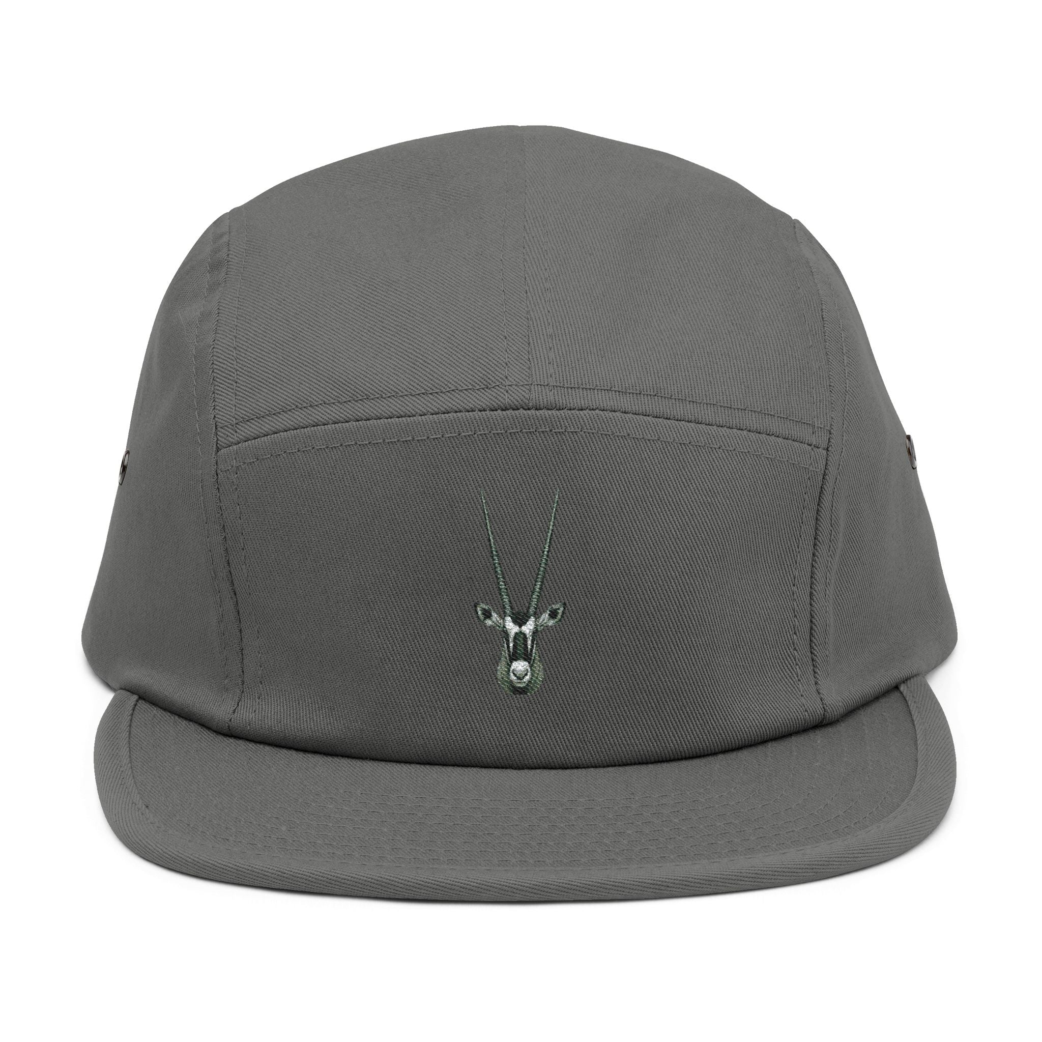 Gemsbok Oryx Embroidered 5-Panel Cap