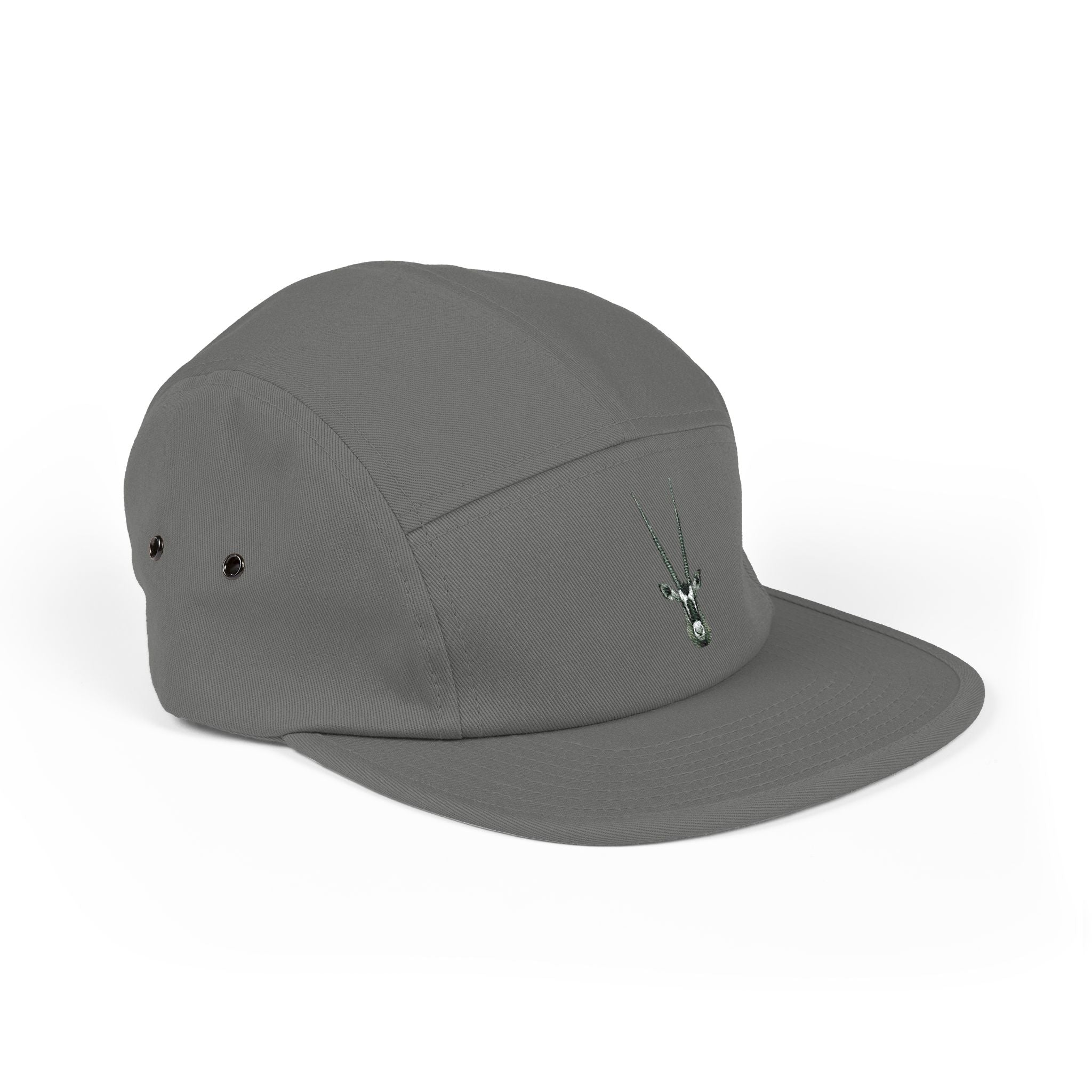 Gemsbok Oryx Embroidered 5-Panel Cap